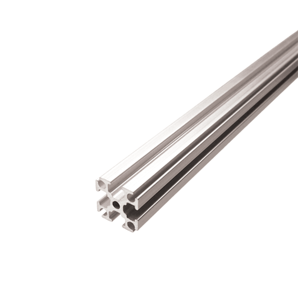 REV-41-1017) 15mm Extrusion - 1m - 90° Ends - Clear Anodized