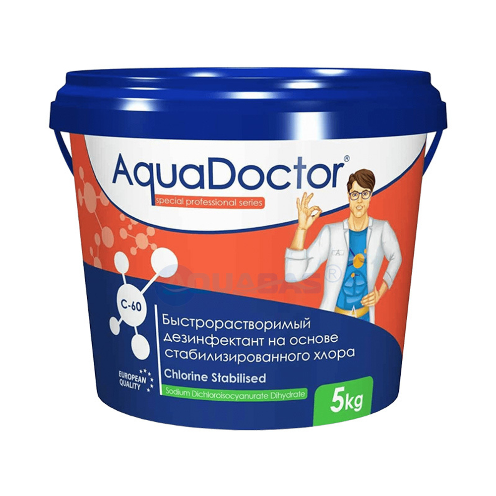 AquaDoctor C-60 хлор-шок в гранулах 5 кг