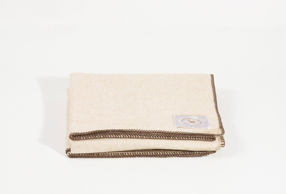 Плед-покрывало 210х240 CO.BI. Sonia бежевое Италия