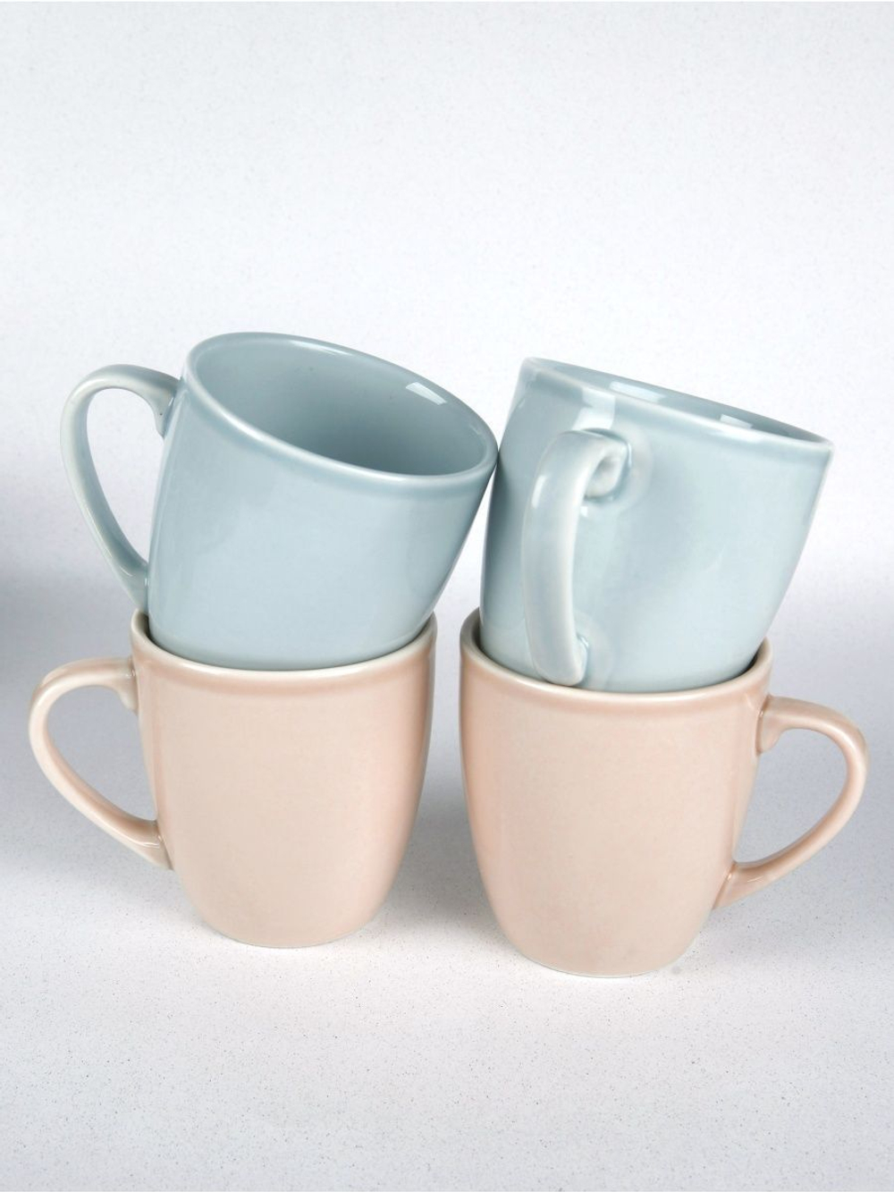 Кружки парные набор Башкирский фарфор, 270 мл, 2 шт, фарфор, цвет, для кофе и чая