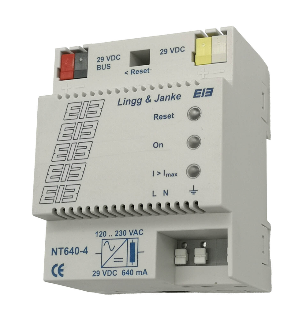 Блок питания KNX, LINGG-JANKE NT640-4 88401 для домашней автоматизации