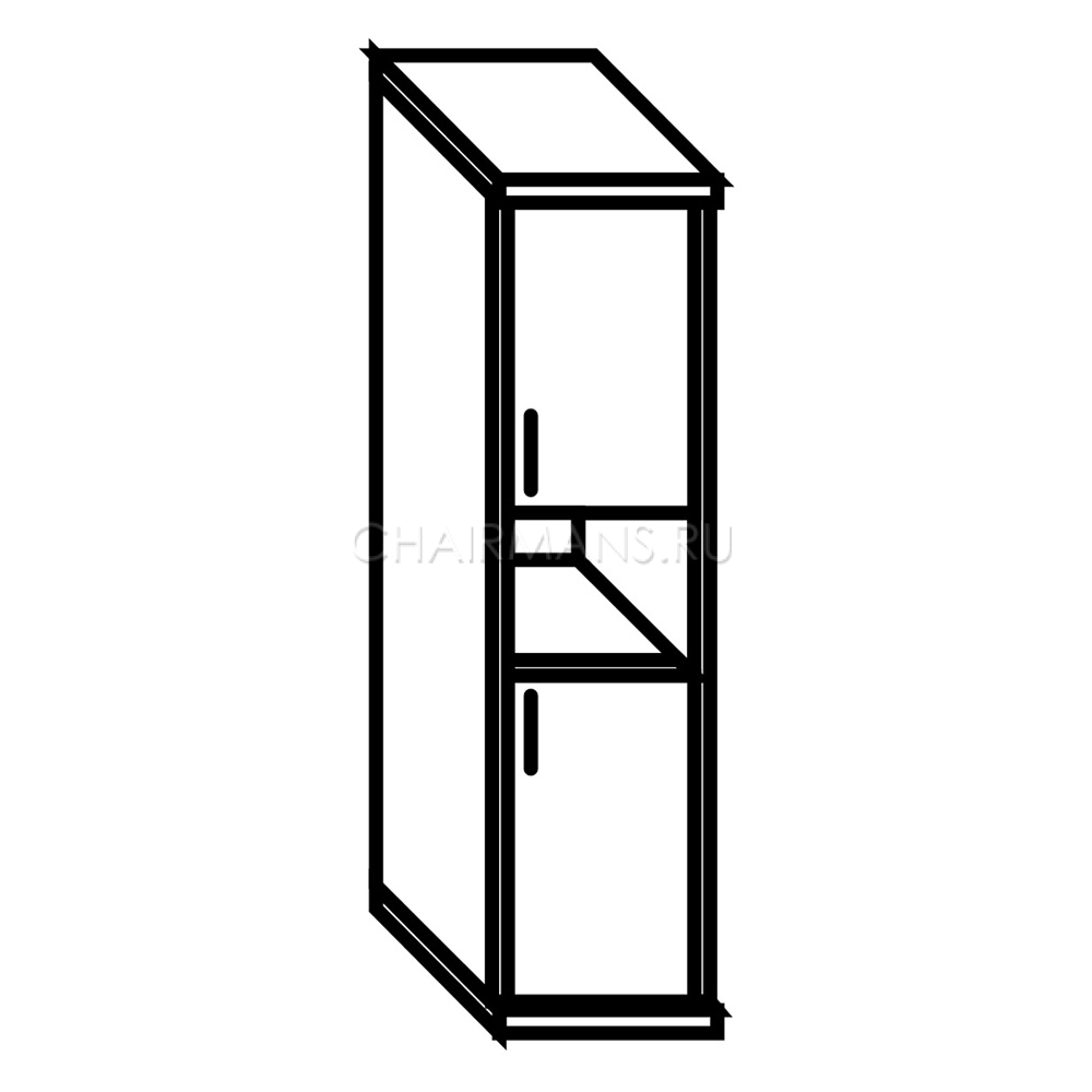 Шкаф Skyland SIMPLE SR-5U.4(R) легно светлый