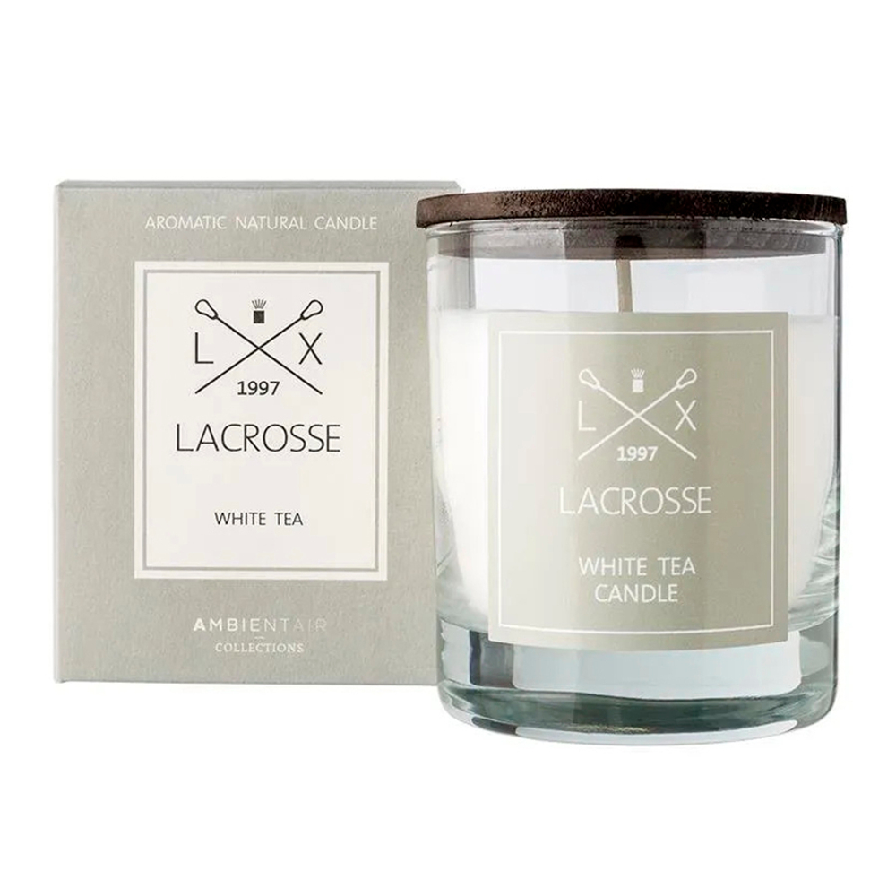 Свеча ароматическая 40ч Ambientair Lacrosse White Tea