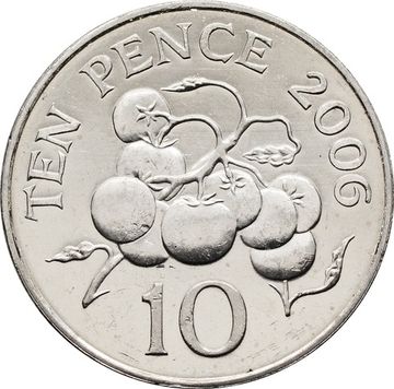 10 пенсов 2006 Гернси
