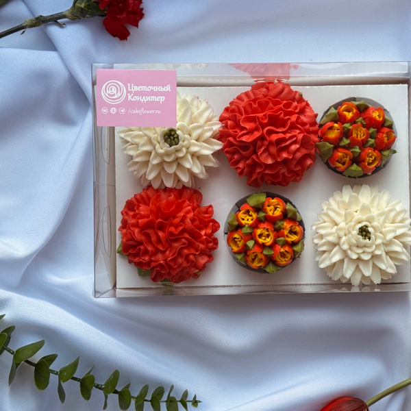 Набор капкейков "Память и Весна"