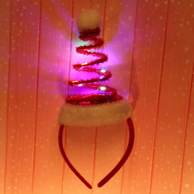 Ободок карнавальный «Колпачок» с подсветкой