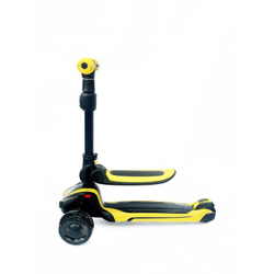Самокат Moby Plus RO-101 black-yellow (Черно-Желтый)