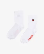 Носки 7 пятниц Божья коровка белые