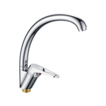 Смеситель для кухни 35к CN4113-2 CRON высокий пов. излив,  п/гайку, ХРОМ