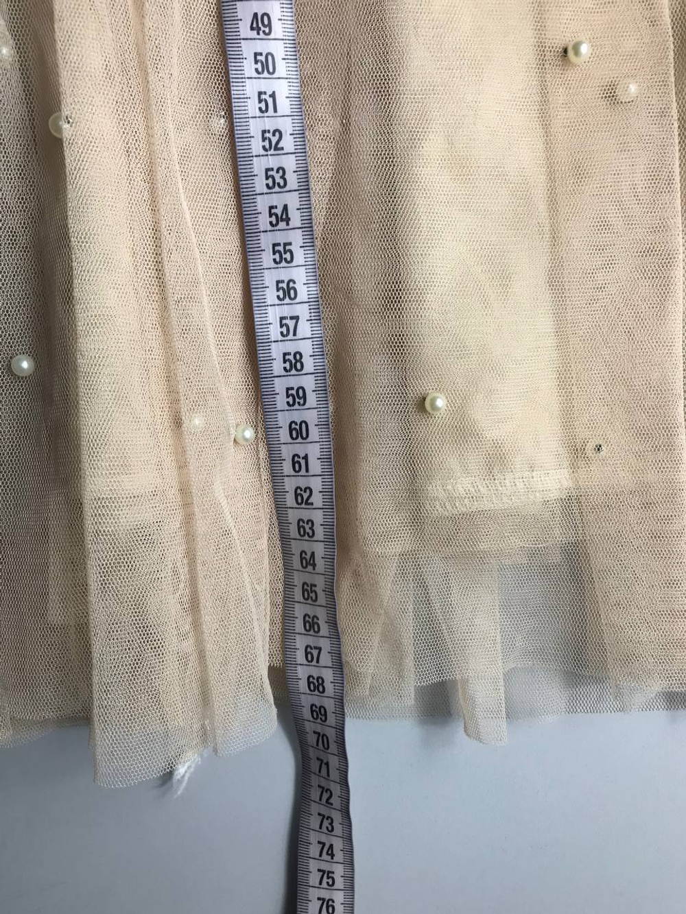 Юбка с бусинами для нежного образа, визуально на 42/44 размер