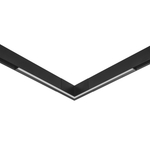 259437 Светильник 48V угловой д/трека UNO LED 24W 1600LM 90G ANTIGLARE ЧЕРНЫЙ МАТОВЫЙ 3000K