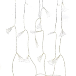 Электрогирлянда LED цветная с насадкой Елочки, длина насадки 6см, 28 ламп, 5м, 1 р.м.