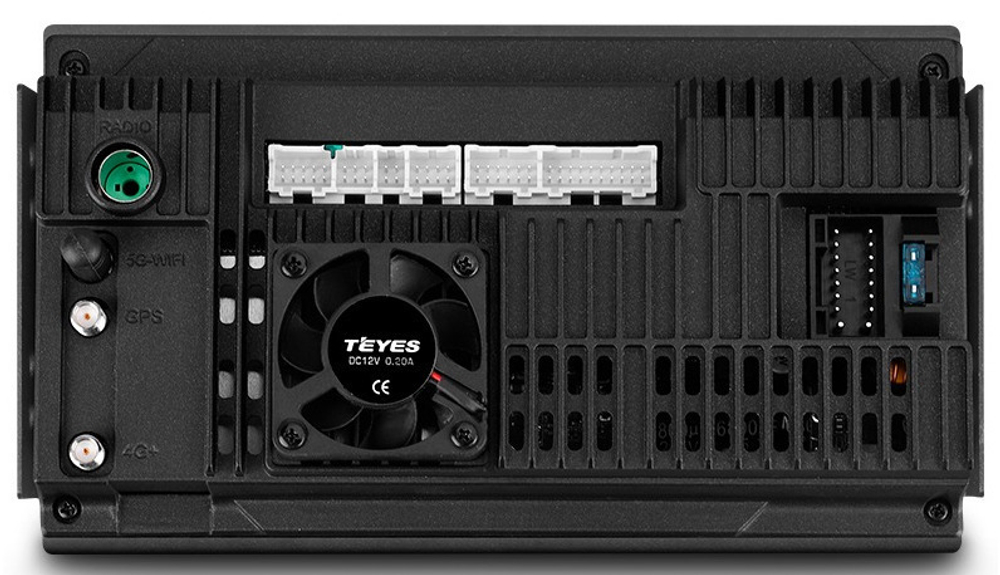 Магнитола для Toyota 200х100мм (рамка с кнопками) - Teyes CC3L дисплей 7" IPS на Android 10, 8-ядер, 4+32Гб, CarPlay, 4G SIM-слот