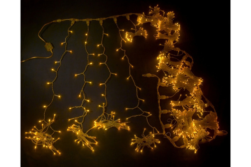 LED-XP-5725-6M-230V (желтые светодиоды/золотой пр)