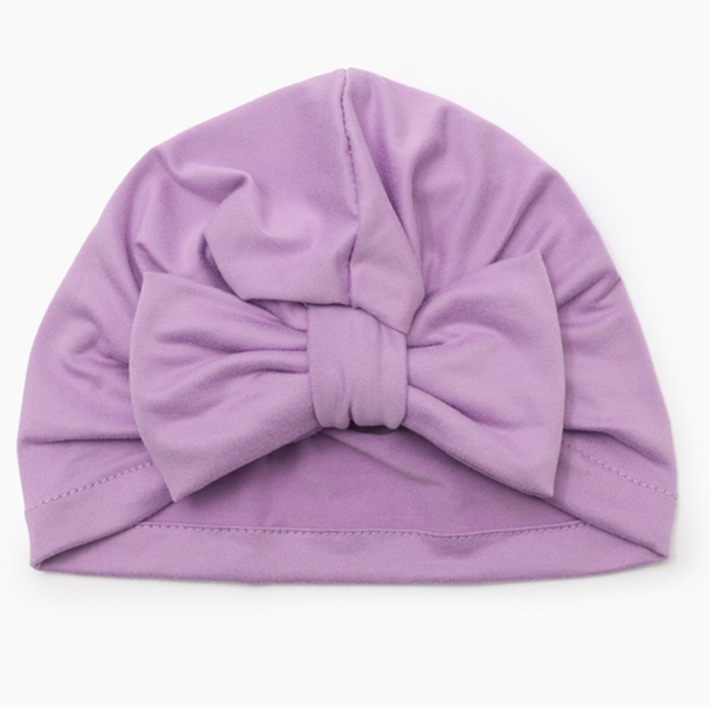 Шапочка «Бант» цв. сиреневый. р. 48/ 6247227 Крошка Я