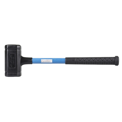 KING TONY (7852-23) Кувалда резиновая 1650 г, фиберглассовая рукоятка