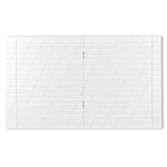 Тетрадь 12л., косая линия, Alingar, скрепка, офсет