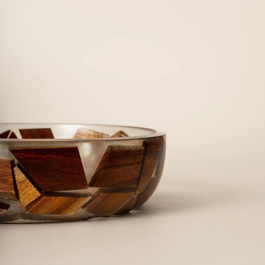 Салатница глубокая Дерево