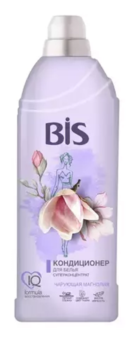 BIS Кондиционер-концентрат для белья Чарующая магнолия 900мл