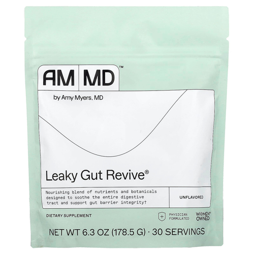 Amy Myers MD, Leaky Gut Revive®, без добавок, 178,5 г (6,3 унции)
