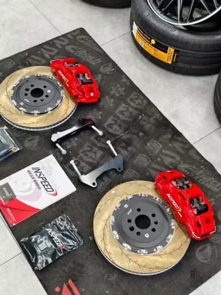 Усиленная тормозная система InSpeed Zeekr 007 / 007 GT 2023+ Зикр Тормоза Суппорт диски Колодки