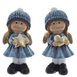 GAEM Фигурка декоративная "Ангел", L4,5 W4,5 H9,5 см, 2в.