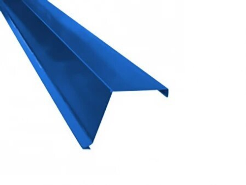 Торцевая планка(ветровая)  95х120х2000 RAL5005 сигн. синий