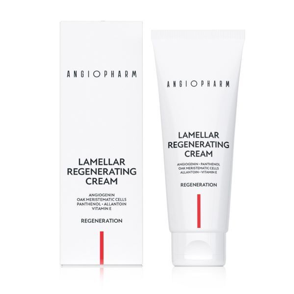 ANGIOPHARM ЛАМЕЛЛЯРНЫЙ РЕГЕНЕРИРУЮЩИЙ КРЕМ, 75 Мл | LAMELLAR REGENERATING CREAM