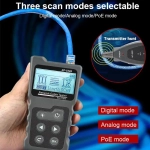 Кабельный тестер NF-8209 Noyafa поиск дефектов витой пары измеритель длины PoE кабельный трекер