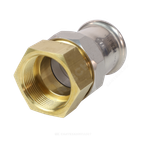 Муфта разъемная сталь нерж AISI 316L Дн 22х3/4" Ру16 пресс/ВР Inoxpres RM 184022003