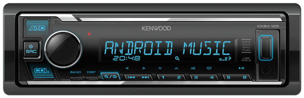 Магнитола KENWOOD KMM-125