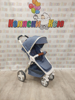 Коляска прогулочная Infinity Teddy Jeans Blue