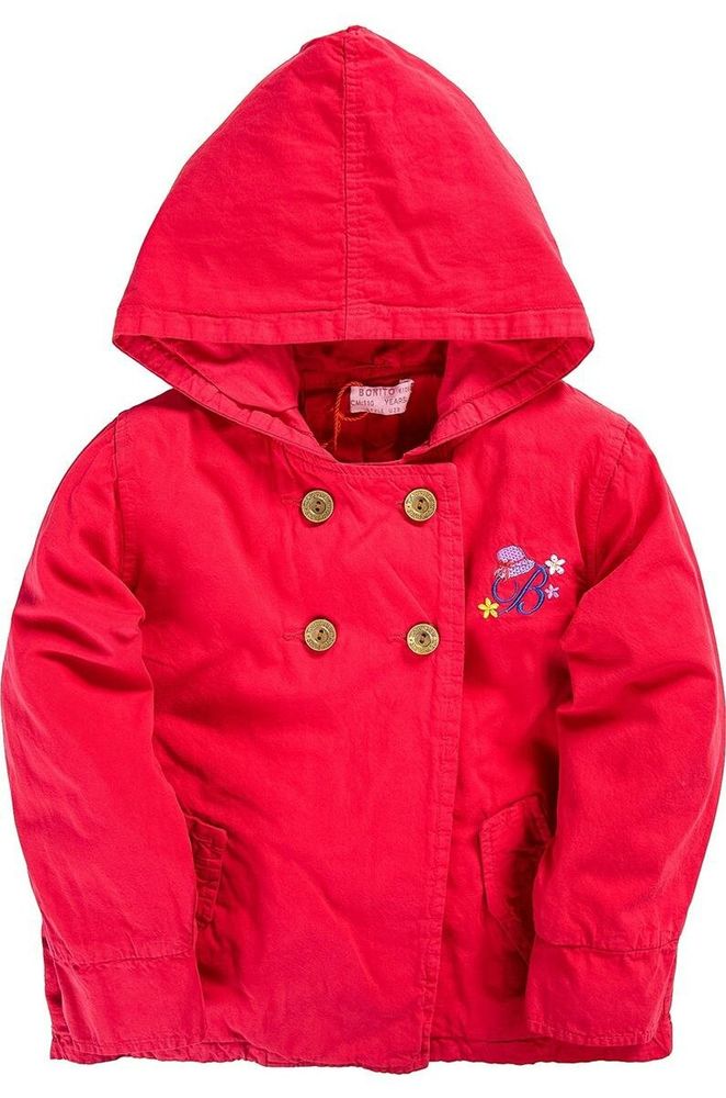 Куртка д/дев р. 116 красн (BONITO KIDS) OP828K