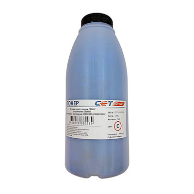 Тонер CE08-C(CPT)+носитель CE08-D для XEROX AltaLink C8045/8030/8035, WorkCentre 7830 Cyan, 360г, CET111040360