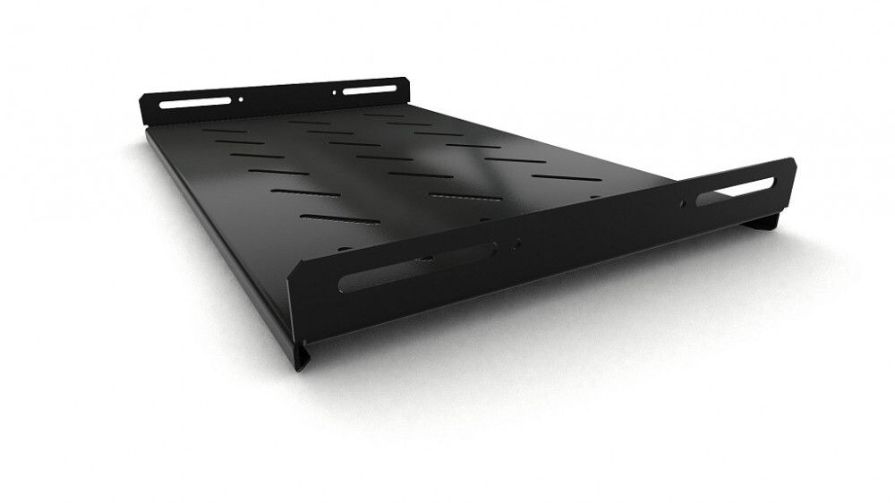 Полка стационарная Hyperline TSH3L-450-RAL9004