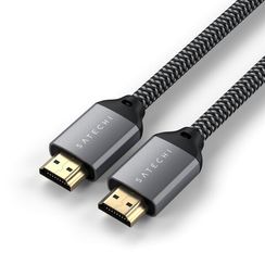 Кабель Satechi 8K ULTRA HD HDMI 2.1 2 м (ST-8KHC2MM) Серый космос