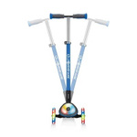 Самокат Globber Elite Deluxe Flash Lights синий