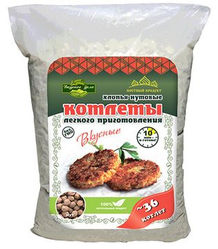 Хлопья (котлетные) нутовые 500г