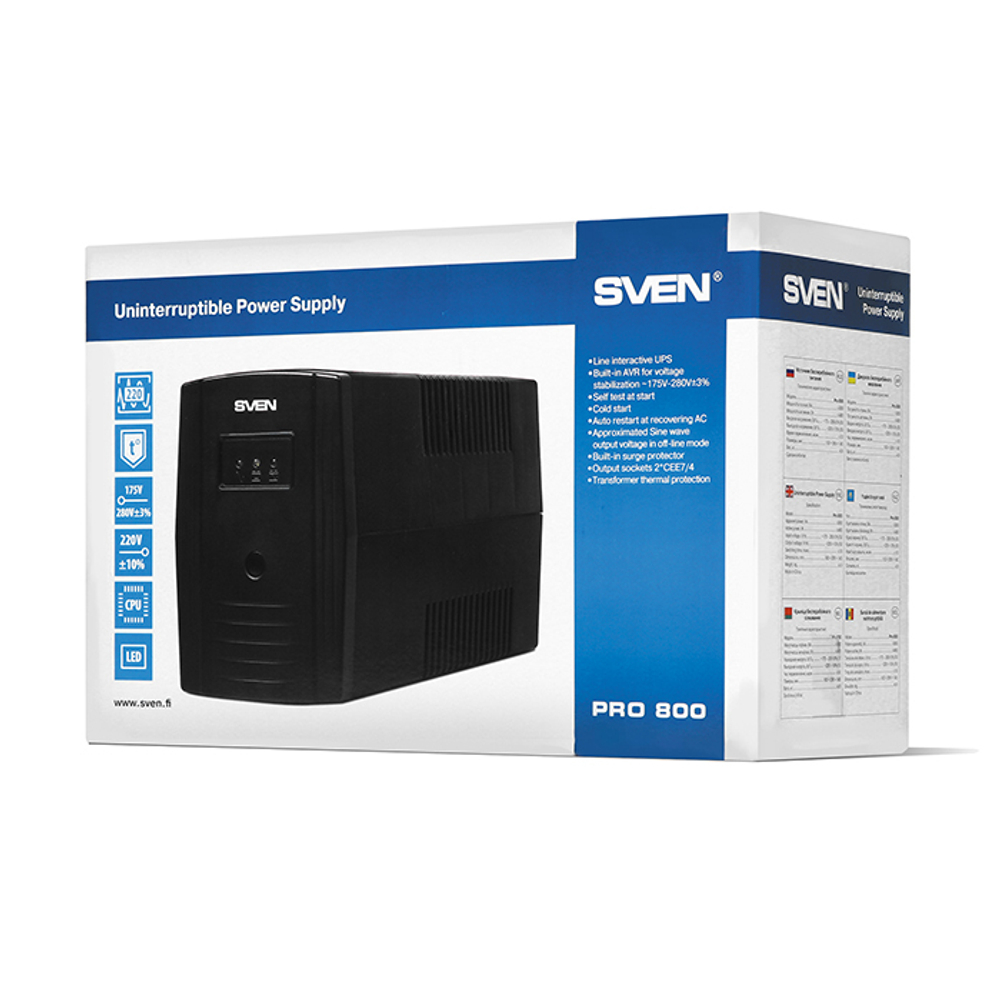 ИБП SVEN PRO 800