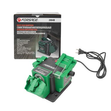 Станок точильный многофункциональный(сверла,ножи,ножницы, 220V,65W,50Hz,6000об/мин) Forsage F-2004B