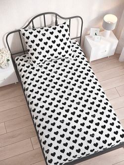 Постельное белье бязь Сказка "Торино/Торино (компаньон)" Наволочка 50х70 см 1 шт Простынь на резинке 90x200 см