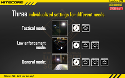 Фонарь Nitecore P20