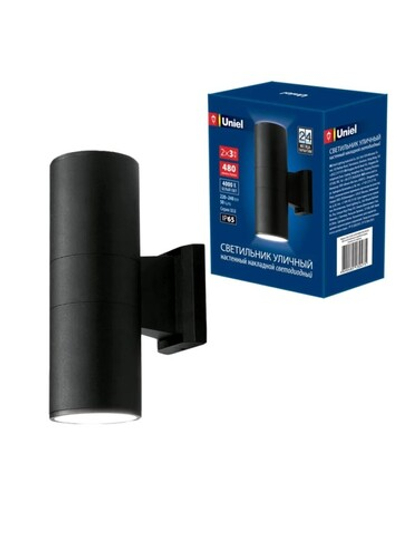 Uniel Светильник уличный настенный светодиодный 2х3Вт, 4000K, IP65