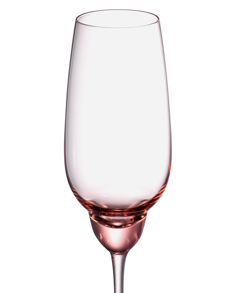 Набор фужеров для игристого вина 2шт 240мл Klimchi Тени розовый