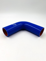 Патрубок угловой 90 размер 150х150хD50 мм 1 шт силикон