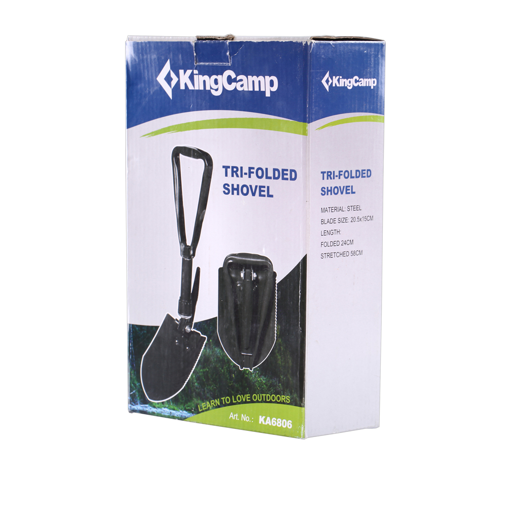 ЛОПАТА KINGCAMP 6806/6807 THREE FOLDING SHOVEL