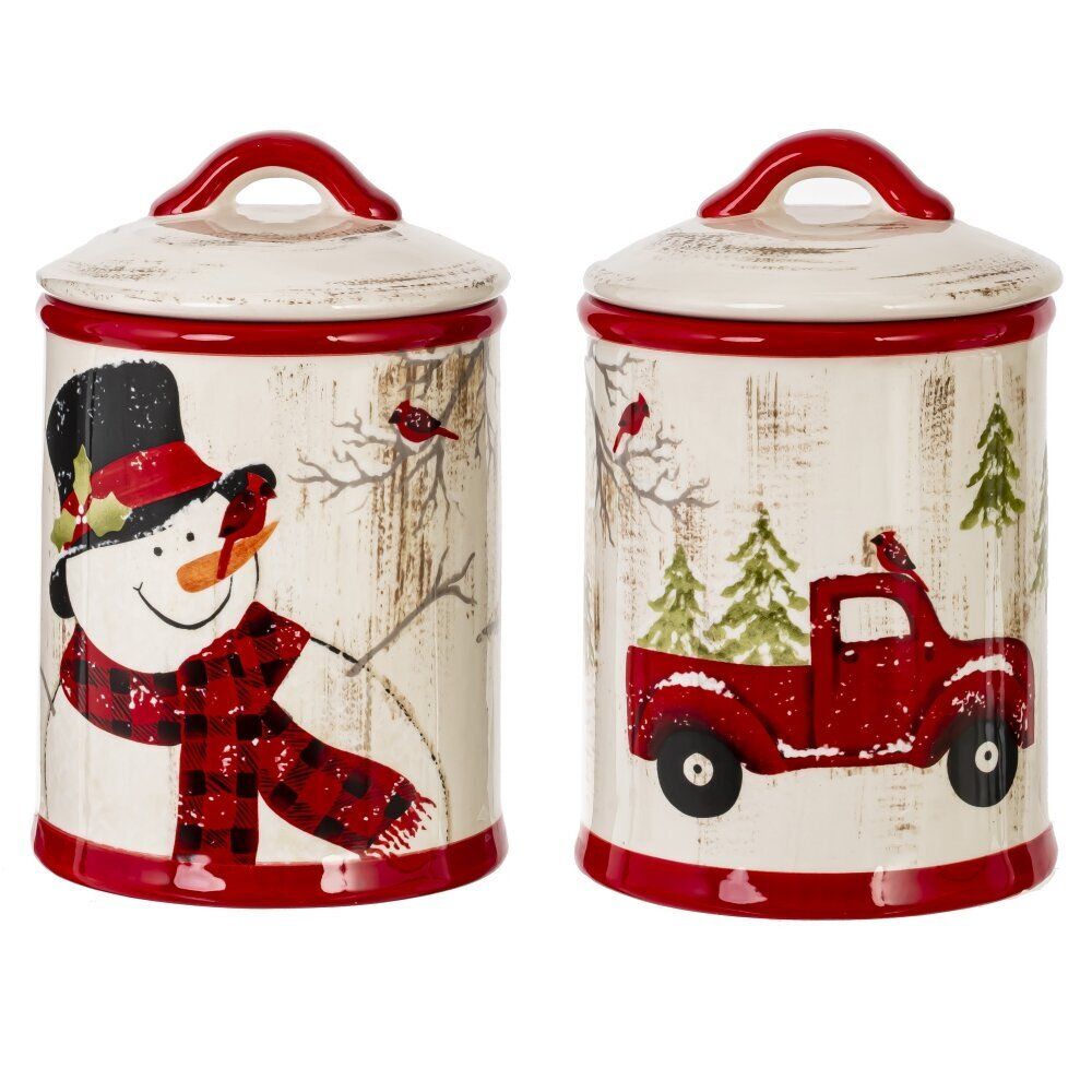 GAEM Емкость для сыпучих продуктов, 850 мл, L11 W11 H17 см, 2в.