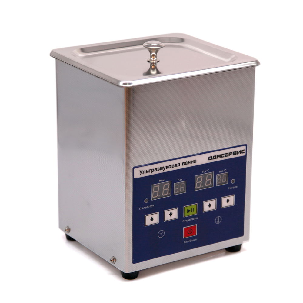 Ультразвуковая ванна с цифровым управлением и подогревом, 1.3 л ОДА Сервис ODA-LQ13
