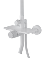 Душевая система WONZON & WOGHAND CLICK, Белый матовый (WW-N3S962-MW)