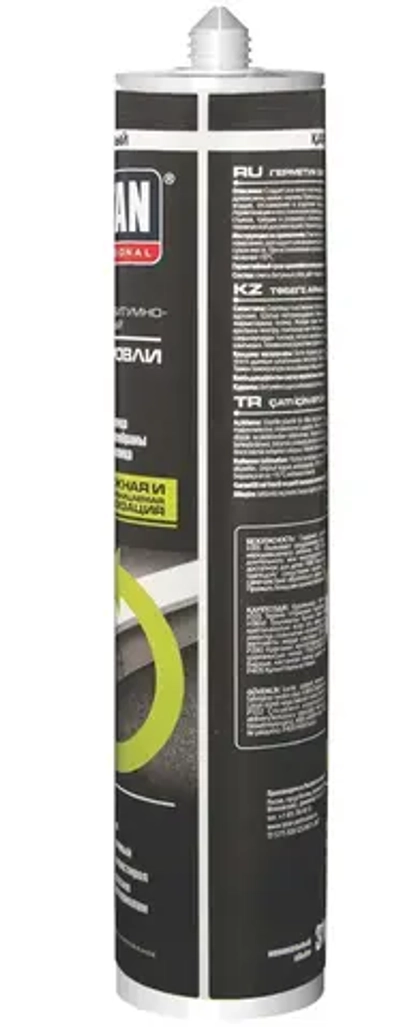 Герметик битумно-каучуковый кровельный Tytan Professional черный 310 мл